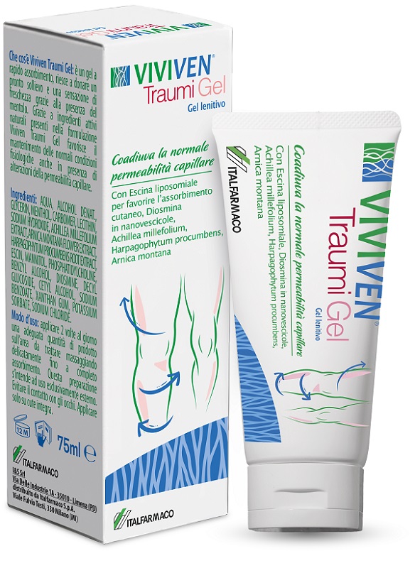 VIVIVEN TRAUMI GEL LENITIVO 75 ML - Farmacia-flash.it