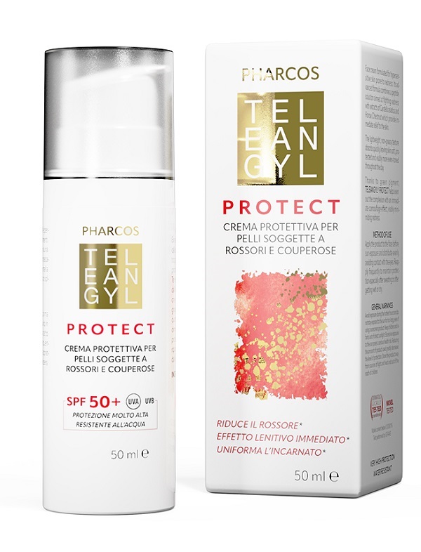 TELEANGYL PROTECT SPF50+ PHARCOS 50 ML - Farmacia-flash.it