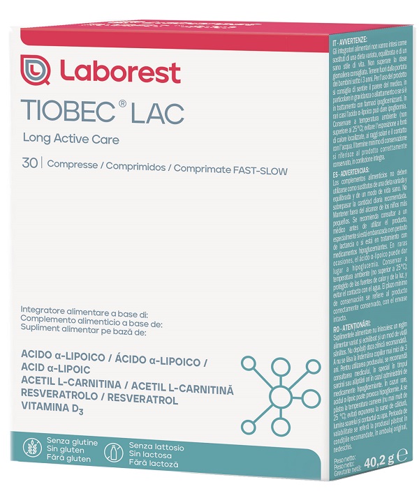TIOBEC LAC 30 COMPRESSE - Farmacia-flash.it