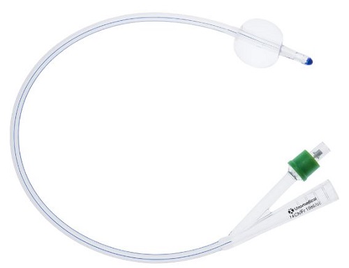 CATETERE FOLEY IN SILICONE 2 VIE DIAMETRO CH 16 PUNTA NELATON CON PALLONCINO 10 ML 1 PEZZO - Farmacia-flash.it