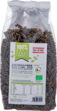 FUSILLI DI SOIA VERDE BIO 250 G - Farmacia-flash.it