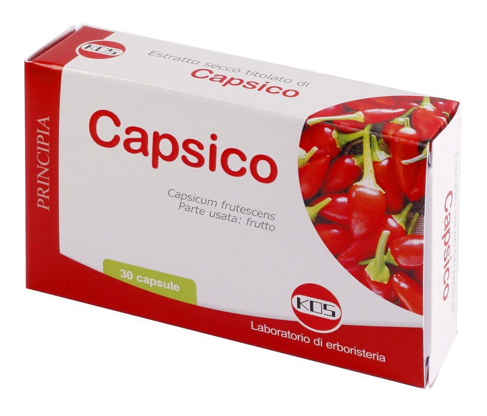 CAPSICO ESTRATTO SECCO 30 CAPSULE - Farmacia-flash.it