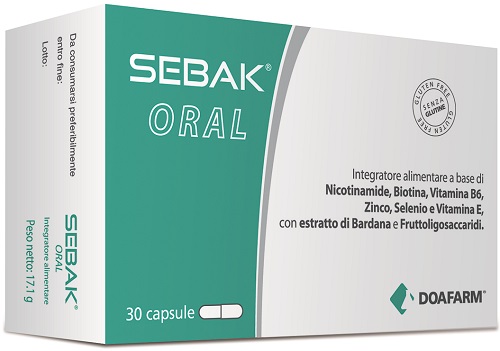 SEBAK ORAL 30 CAPSULE - Farmacia-flash.it