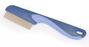 PETTINE PULCI MANICO PLASTICA+GOMMA - Farmacia-flash.it