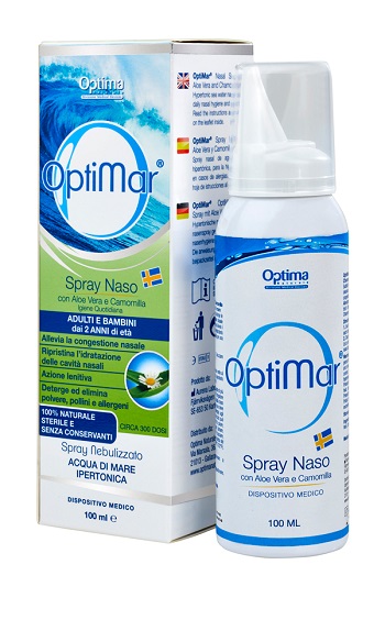 OPTIMAR SPRAY NASO ALOE CAMOMILLA 100 ML - Farmacia-flash.it