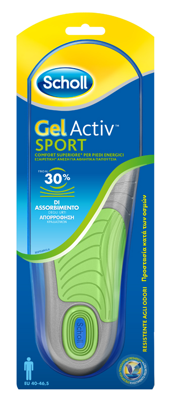 SCHOLL GEL ACTIV SPORT UOMO - Farmacia-flash.it