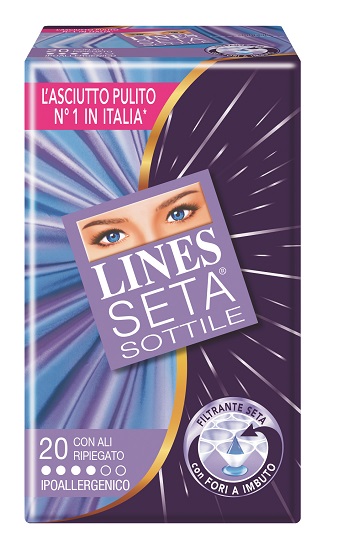 LINES SETA SOTTILE CON ALI X 20 PEZZI - Farmacia-flash.it