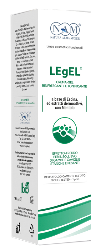 LEGEL CREMA-GEL RIFRESCANTE E TONIFICANTE PER GAMBE 150 ML - Farmacia-flash.it
