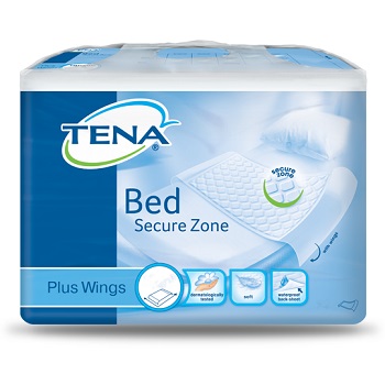 TRAVERSA PER INCONTINENZA TENA BED PLUS RIMBOCCABILE 80X180 CM PLUS 20 PEZZI - Farmacia-flash.it
