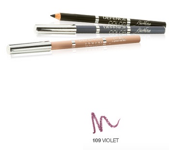DEFENCE COLOR MATITA OCCHI KOHL & KAJAL 109 VIOLET - Farmacia-flash.it