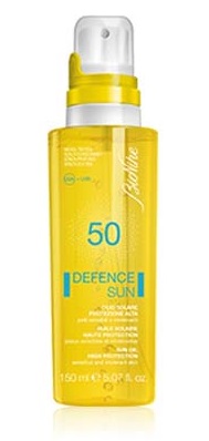 DEFENCE SUN 50 OLIO SOLARE PROTEZIONE ALTA 150 ML - Farmacia-flash.it