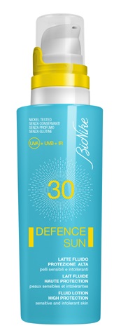 DEFENCE SUN 30 LATTE FLUIDO PROTEZIONE ALTA 125 ML - Farmacia-flash.it