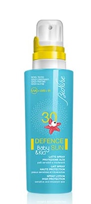 DEFENCE SUN 30 BABY&KID LATTE SPRAY PROTEZIONE ALTA 125 ML - Farmacia-flash.it