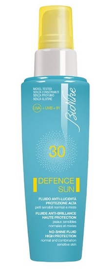DEFENCE SUN 30 FLUIDO ANTI LUCIDITA' PROTEZIONE ALTA 50 ML - Farmacia-flash.it