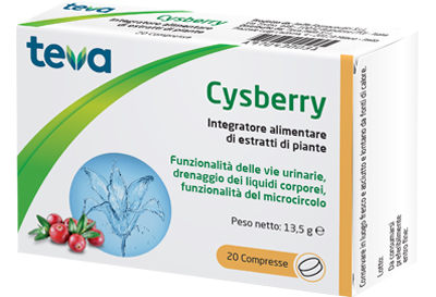 CYSBERRY TEVA 20 COMPRESSE - Farmacia-flash.it