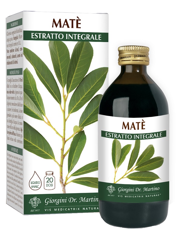 MATE' ESTRATTO INTEGRALE 200 ML - Farmacia-flash.it