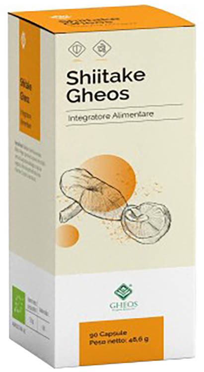 SHIITAKE GHEOS 90 CAPSULE DA 540 MG - Farmacia-flash.it