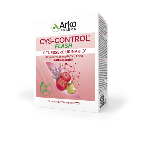 CYS CONTROL FLASH 20 CAPSULE - Farmacia-flash.it
