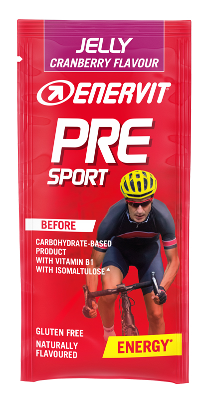 PRE SPORT GUSTO MIRTILLO ROSSO 1 BUSTINA IN GELATINA 45 G - Farmacia-flash.it