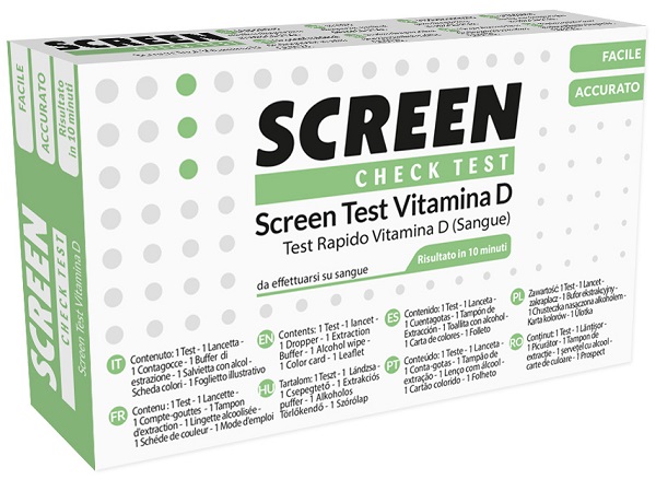 TEST RAPIDO PER IL RILEVAMENTO SEMI-QUANTITATIVO DI 25-IDROSSIVITAMINA D TRAMITE PUNGIDITO 1 PEZZO - Farmacia-flash.it