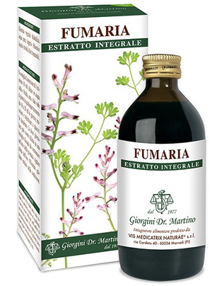FUMARIA ESTRATTO INTEGRALE 200 ML - Farmacia-flash.it