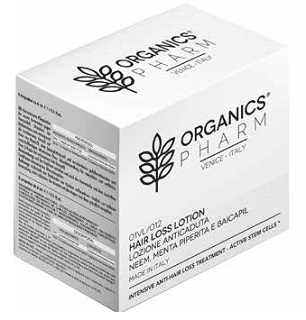 ORGANICS PHARM HAIR LOSS LOTION NEEM OIL-PEPPERMINT-BAICAPIL 12 FIALE DA 6 ML - Farmacia-flash.it