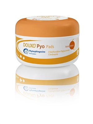 DOUXO PYO PADS 30 DISCHETTI DI COTONE IMBEVUTI - Farmacia-flash.it
