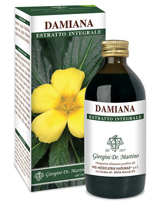 DAMIANA ESTRATTO INTEGRALE 200 ML - Farmacia-flash.it