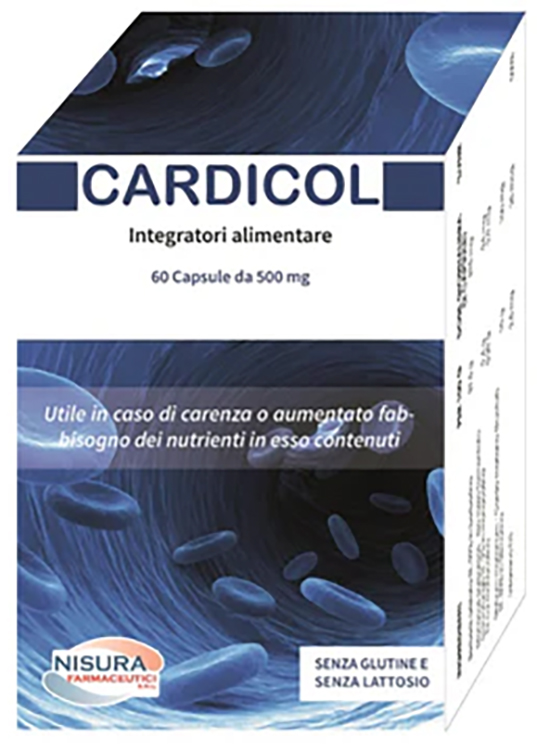 CARDICOL 60 CAPSULE DA 500 MG - Farmacia-flash.it