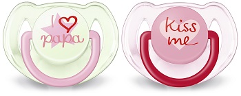 SUCCHIETTO LOVE 6-18 MESI FEMMINA 2 PEZZI - Farmacia-flash.it