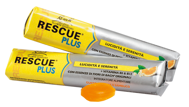 RESCUE ORIGINAL PLUS 10 CONFETTI AROMA ARANCIA E SAMBUCO - Farmacia-flash.it