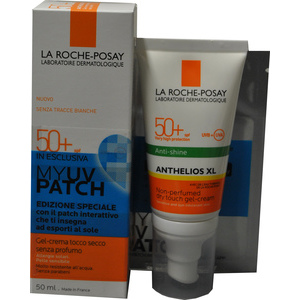 ANTHELIOS GEL-CREMA 50+ TOCCO SECCO SENZA PROFUMO + UV PATCH OMAGGIO - Farmacia-flash.it