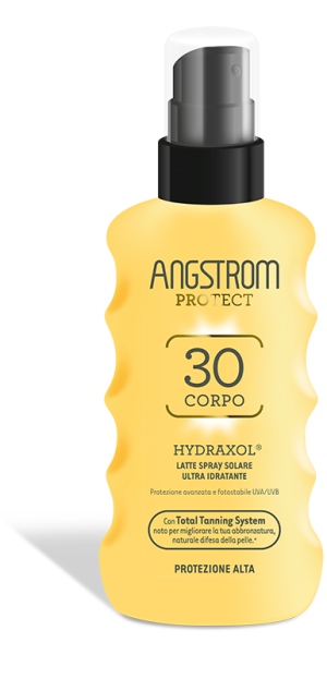 ANGSTROM PROTECT HYDRAXOL LATTE SPRAY SOLARE PROTEZIONE 30 175 ML - Farmacia-flash.it
