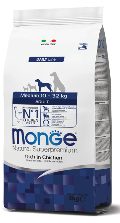 MONGE MEDIUM ADULT 12000 G - Farmacia-flash.it