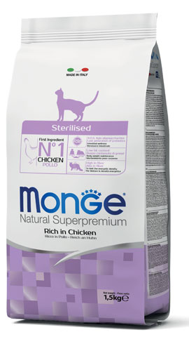 MONGE STERILISED NEW 1500 G - Farmacia-flash.it