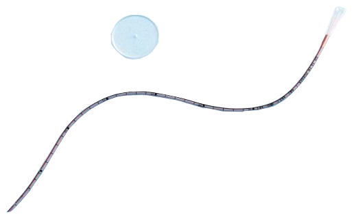CATETERE URETEROCUTANEOSTOMIA IN SILICONE CON PUNTA SMUSSATA FLANGIA ROTONDA LINEA RADIOPACA LUNGHEZZA 45 CM CH10 - Farmacia-flash.it