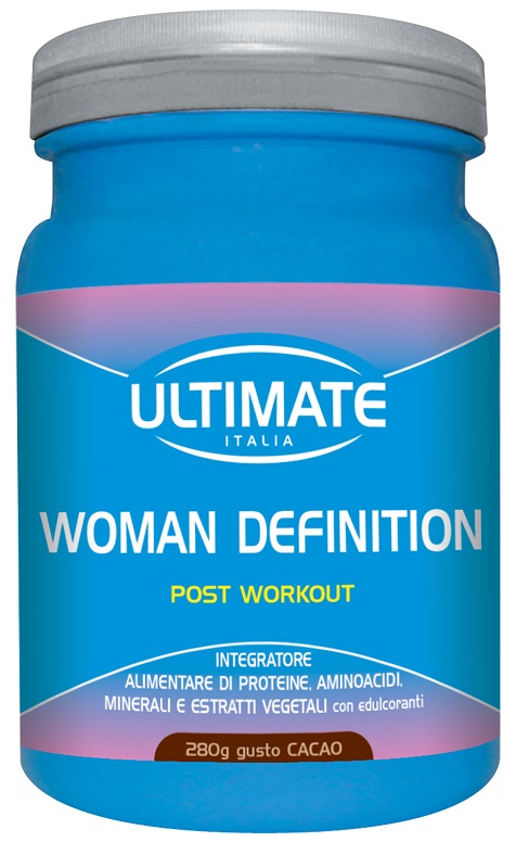 ULTIMATE WOMAN DEFINITION POST-WORKOUT CACAO 280 G - Farmacia-flash.it