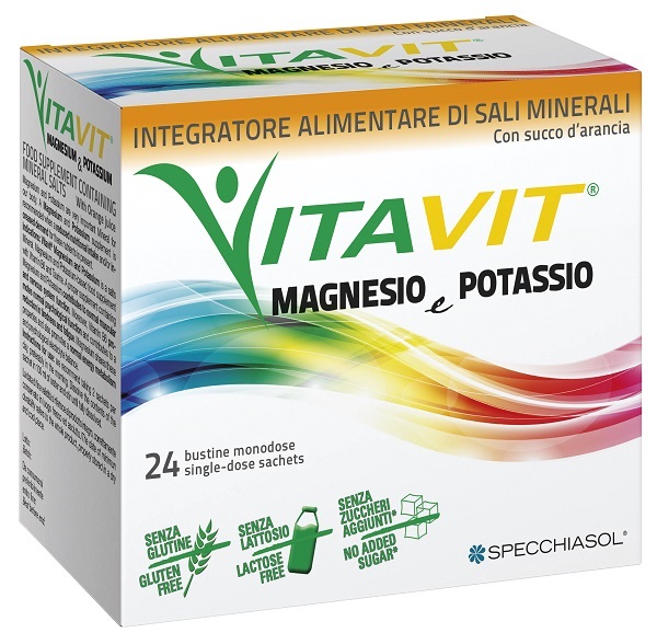 VITAVIT MAGNESIO POTASSIO 24 BUSTINE - Farmacia-flash.it