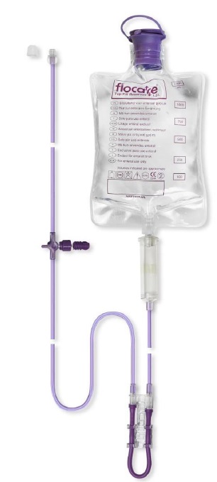 FLOCARE SACCA CON DEFLUSSORE DA 1,3 L POMPA 800 - Farmacia-flash.it