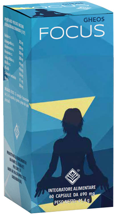 GHEOS FOCUS 60 CAPSULE 690 MG - Farmacia-flash.it