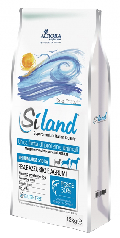 SILAND DIET ADULT MEDIUM/LARGE PESCE MONOPROTEICO CROCCHETTE12 KG - Farmacia-flash.it
