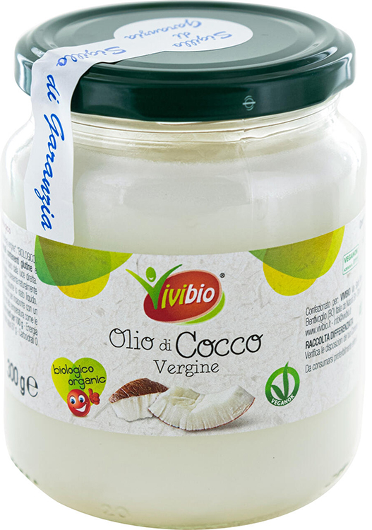 OLIO DI COCCO VERGINE VIVIBIO 300 ML - Farmacia-flash.it