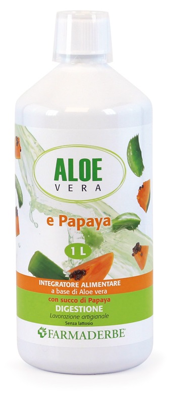 ALOE VERA SUCCO PURO PAPAYA 1000 ML - Farmacia-flash.it