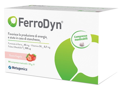 FERRODYN 84 COMPRESSE MASTICABILI - Farmacia-flash.it