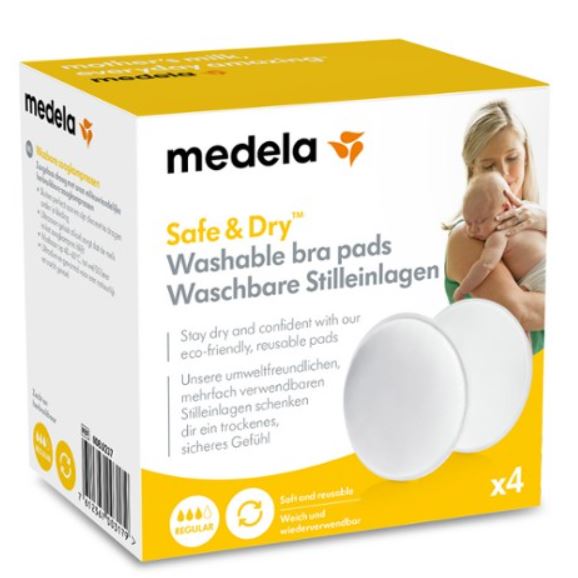 SAFE & DRY COPPETTA ASSORBILATTE LAVABILE 4 PEZZI - Farmacia-flash.it