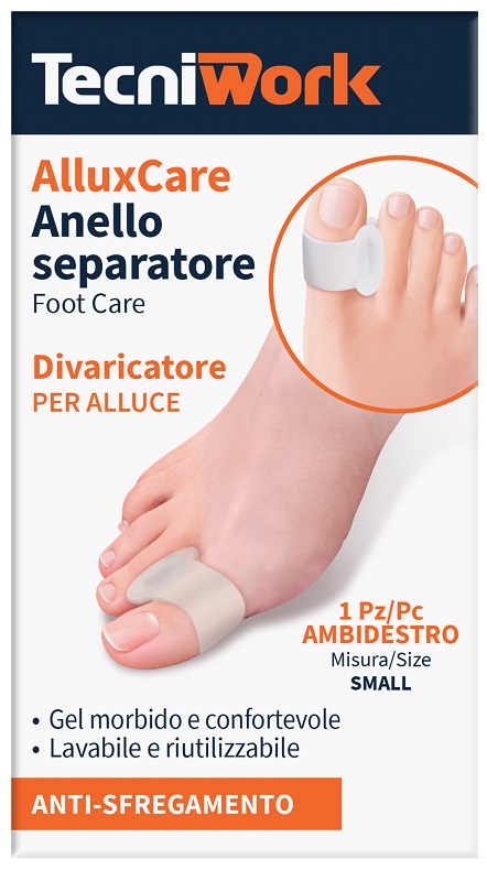 SEPARATORE DIVARICATORE ALLUCE TAGLIA SMALL 1 PEZZO - Farmacia-flash.it