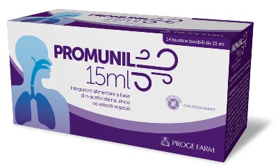 PROMUNIL 14 BUSTINE BEVIBILI DA 15 ML - Farmacia-flash.it