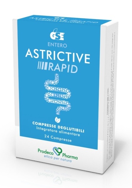 GSE ENTERO ASTRICTIVE RAPID 24 COMPRESSE DEGLUTIBILI - Farmacia-flash.it