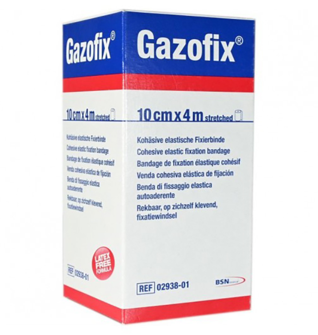 BENDA ELASTICA AUTOADESIVA GAZOFIX 10X400 CM - Farmacia-flash.it