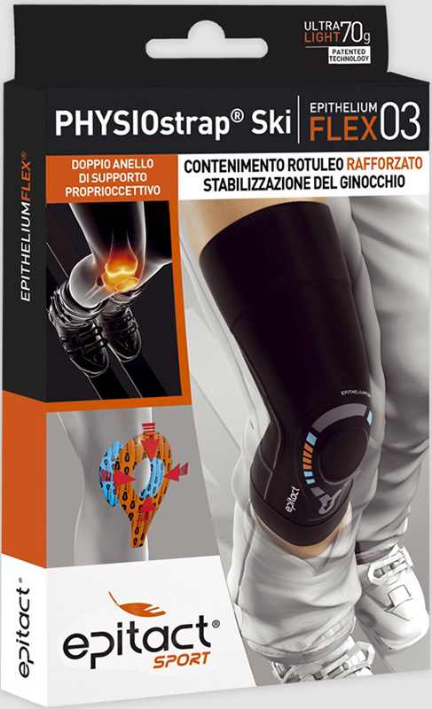 GINOCCHIERA EPITACT SPORT PHYSIOSTRAP SKI S - Farmacia-flash.it